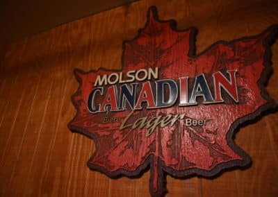 Molson Canadian - Lunch & Dinner, Maple Leaf Pub Westfield, MA