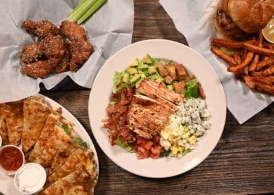 Cobb salad, quesadilla, burger, wings - Lunch & Dinner, Maple Leaf Pub Westfield, MA